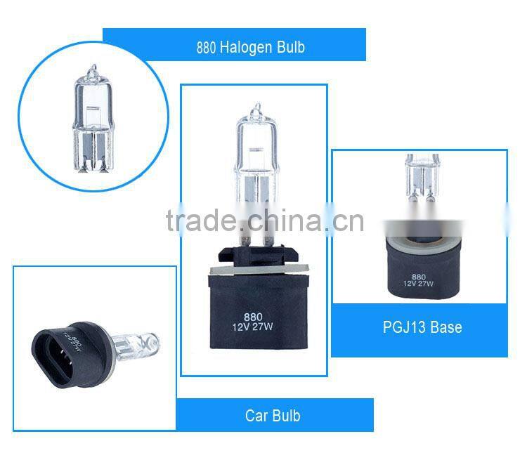 car halogen bulb 880 12v 27w auto halogen bulb