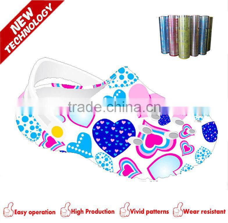 shoe accessories 3D film heat style printing material