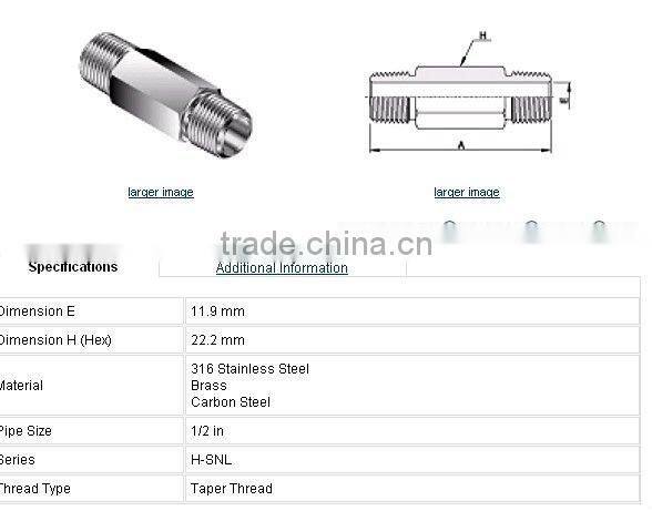 SS316 Pipe joint