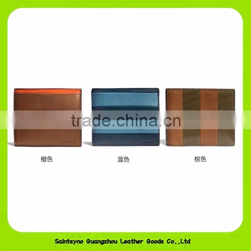 16415 Leather wallet case with credit card holder and cash pocket