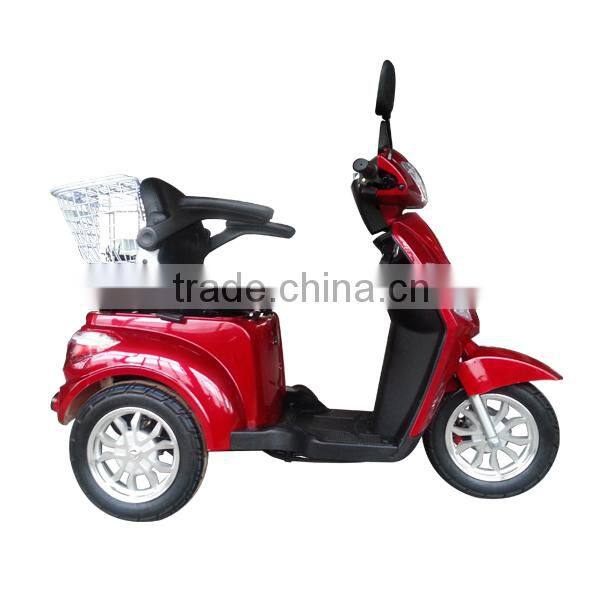 500W Three Wheels Electric Scooter for Old or Disabled