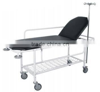 Stretcher on Trolley with mattress / patient stretcher trolley