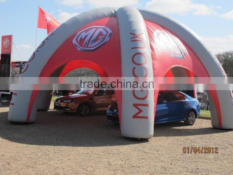 Inflatable car display tent Inflatable car trade show tent Inflatable vehicle exhibition advertising tent