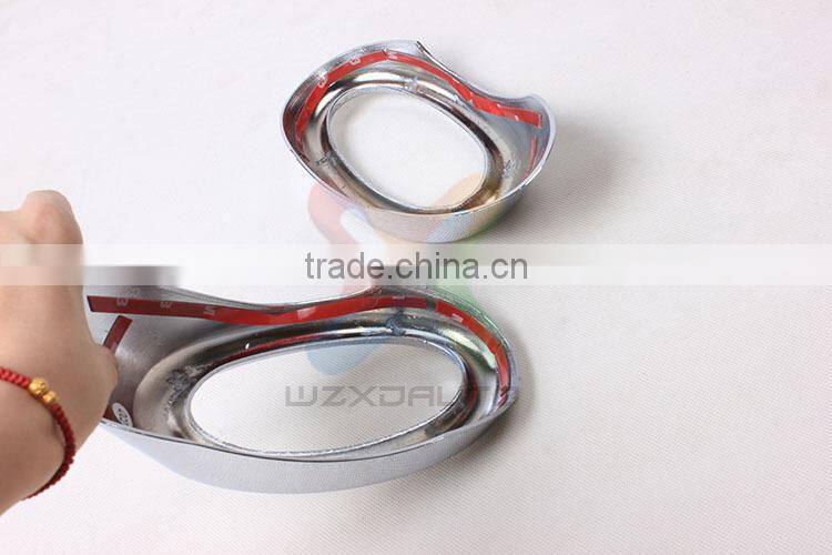 CHROME FRONT FOG LAMP COVER FOR HOND A CIVI C 2006-2009