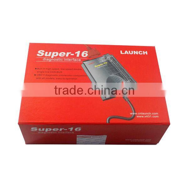 lowest price launch super 16 top quality diagnostic connector super 16