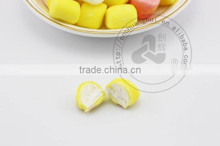 Halal Sour Marshmallow / Crisp Coated Marshmallow Ball In Bulk Packing