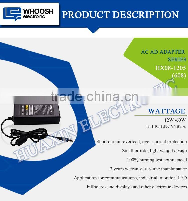 Made in China 12V 50W AC adapter