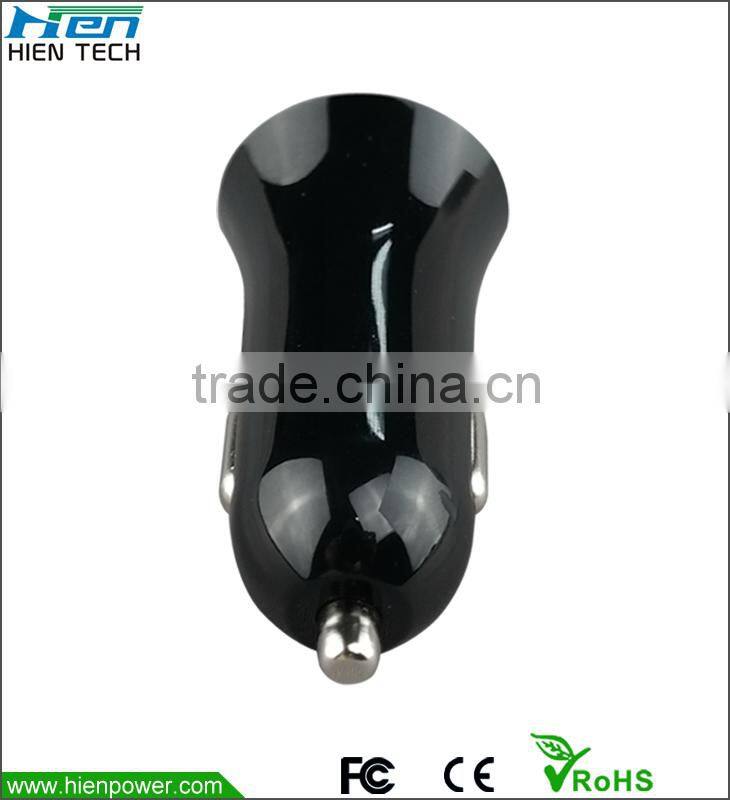 DC 12V USB car charger Dual USB output car charger 5V2.1A