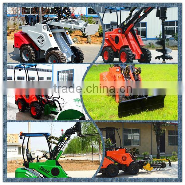 multifunction garden loader DY620 small wheel loader similar with mini avant loader