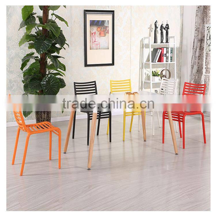 Modern 3v plastic chair design