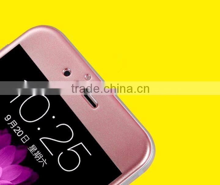 Hot sale for iphone 6s plus 3d curved edge full body tempered glass screen protector film guard