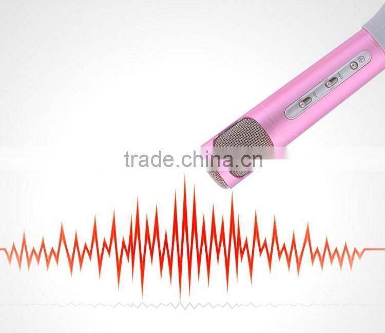 High quality mini portable wireless bluetooth microphone karaoke microphone