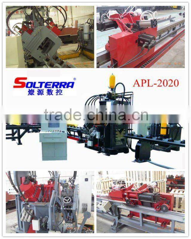 Automatic CNC Angle Line marking punching cutting for iron tower