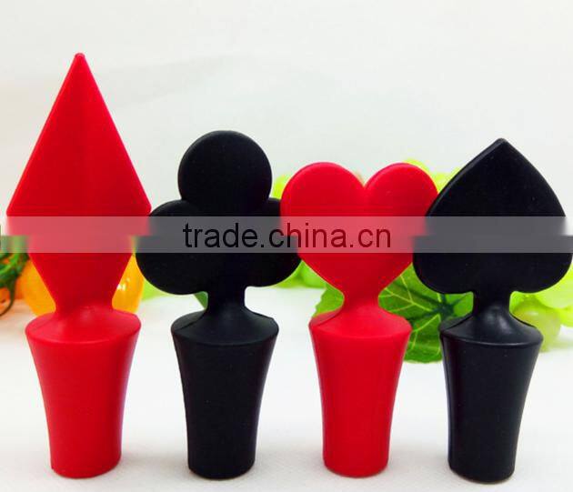 Cheapest Price Creative Silicone Bottle Caps Tops Wine Beer Caps Saver