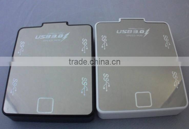 High speed USB3.0 HUB 4Ports 5Gbps Splitter Power Adapter