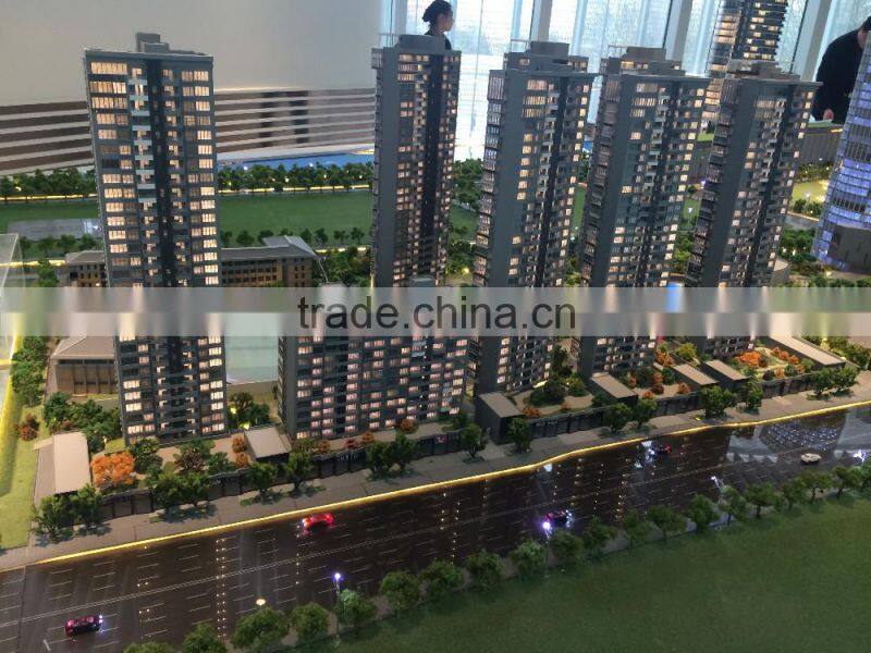 Real estate house building model for sale centre