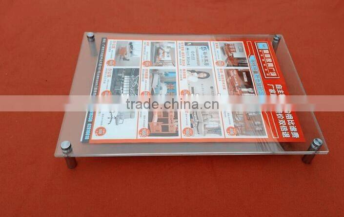 acrylic display picture photo frame