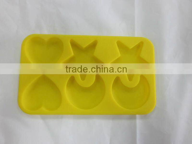 promotion various lovely silicone molds for chocolate