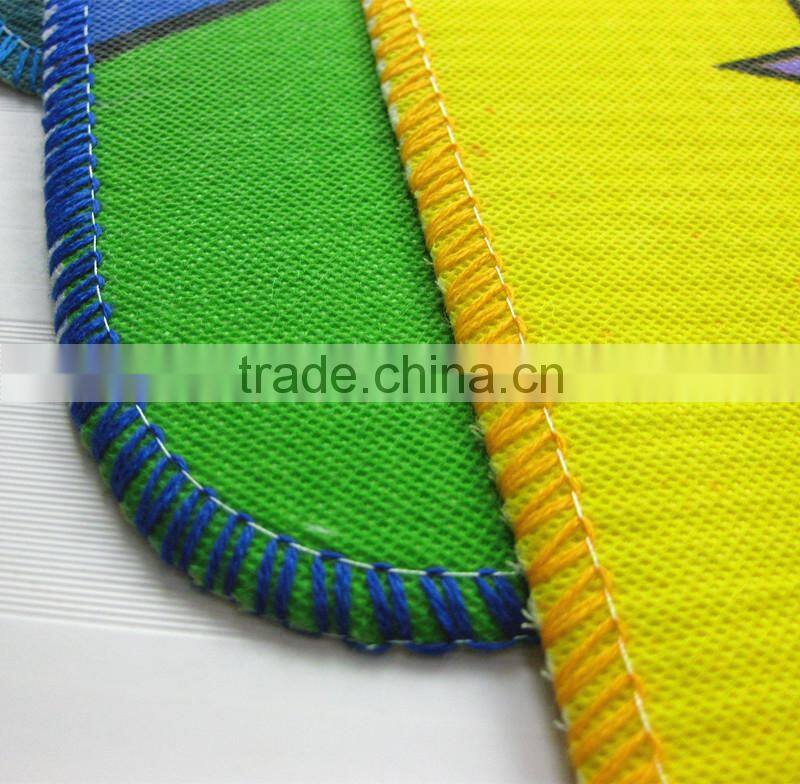 non-woven fabrics mat cartoon print kid's rugs