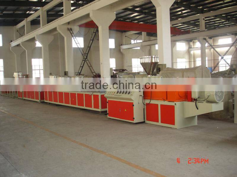 PVC wiindow and door frame making machine