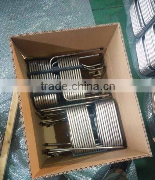 ASTM A249/A269 TP304/316L welded stainless steel coil tube/pipe /heat exchanger