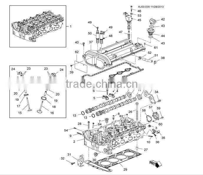 Auto Cylinder Engine Hydraulic Tappet Valve for GM ENCLAVE 24100005