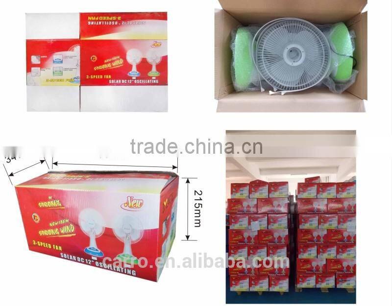 New products 12v battery operated table fan table fan with timer