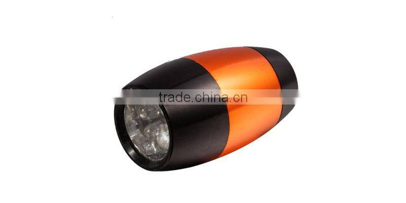 Beer barrel shape aluminum keychain led light great for promotion or as gift