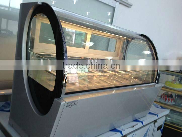 Table-top Ice cream Display Case with 6 pans