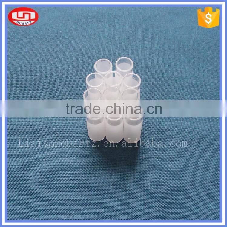 wholesale UVC quartz glass tube price from Lianyungang