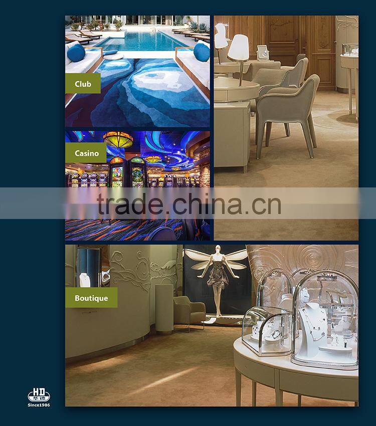 China Largest Factory Supply Best Quality Beautiful Classical Design Commercial Carpet Floral Pattern Carpet