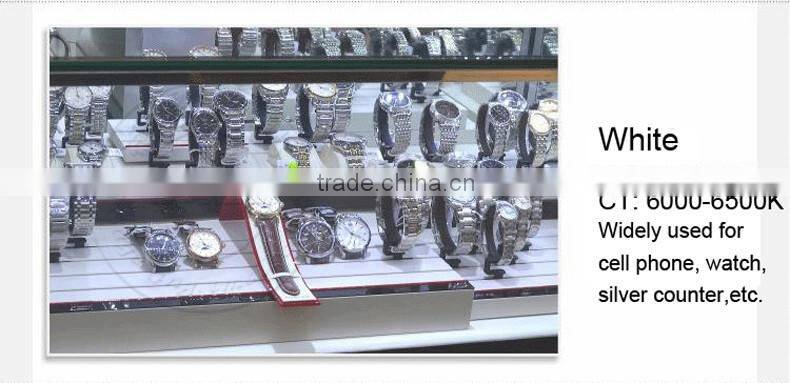 LED Bar 5730 300mm 12V Hard Rigid Strip LED Light 72/90 leds/m, Aluminium V-Shape Non-Waterproof