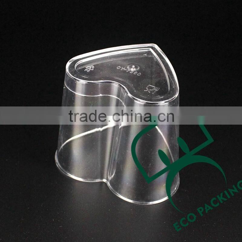 round-shaped ice cream/yogurt/cake/dessert/jelly plastic cup