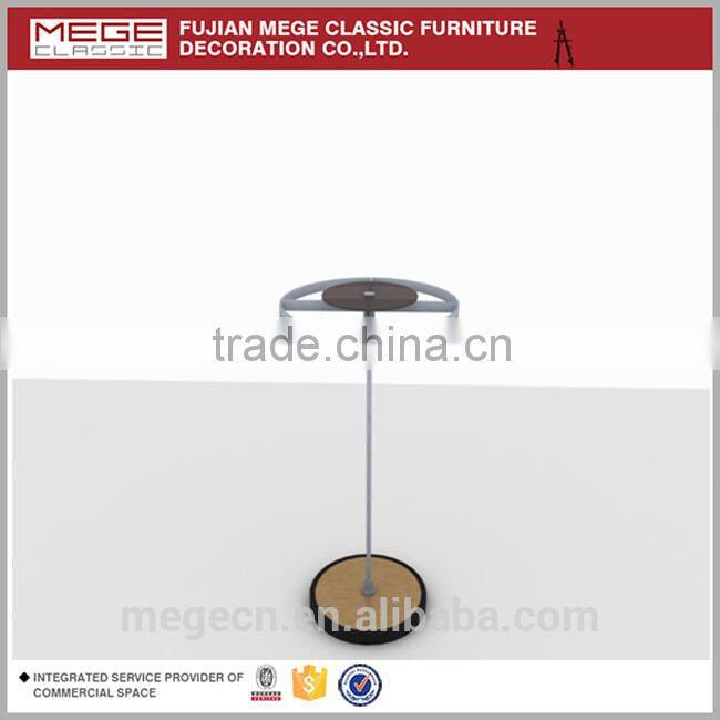 HIgh quality round clothes metal display stand