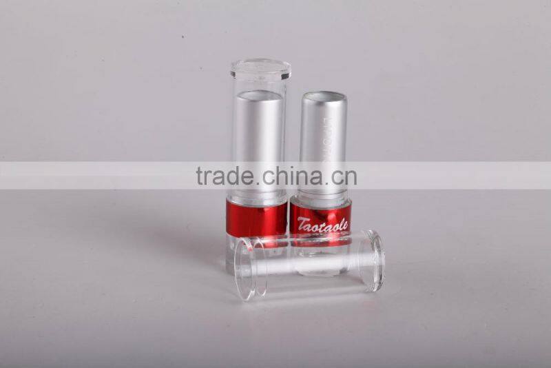 China supplier wholesale cosmetic packaging custom empty lipstick tube container