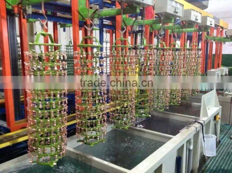 Feiyide Automatic Rack Nickel Chrome Spray Electroplating Machine with Plating Tank for Sale