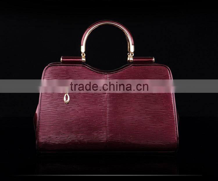 party pattern leather brand name designer hot sell handbag organiser