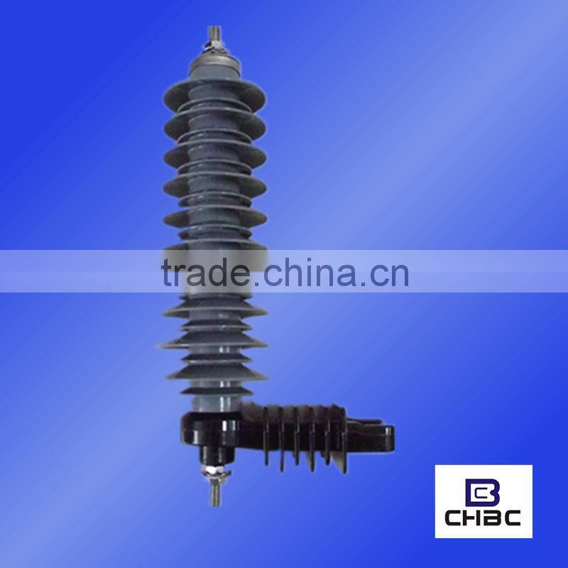 New design of high voltage low voltage arrester 3KV 6KV 9KV 12KV 21KV 24KV 33KV 36KV lightning rod arrester