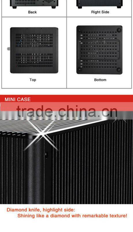 Cheap desktop slim case mini pc tower case/itx computer cases manufacturer Realan