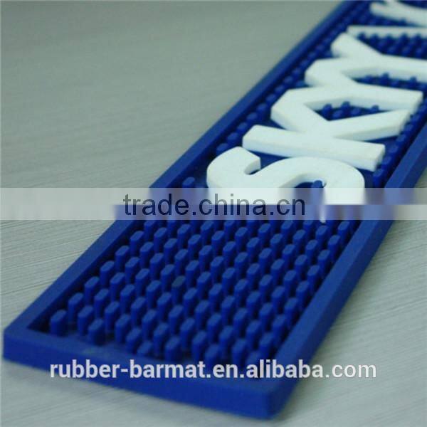 Best sell printed logo pvc rubber mats