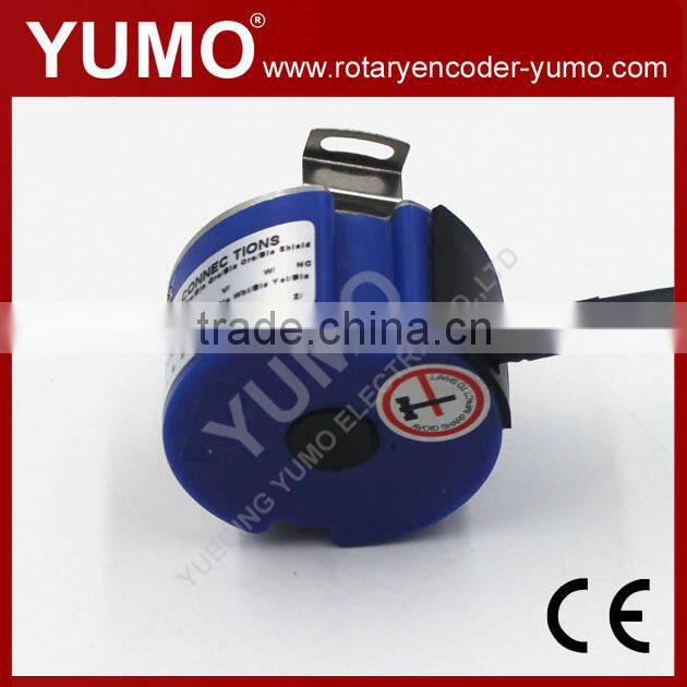 YUMO IHU4808 1000 to 2500 pulse hollow shaft rotary encoder