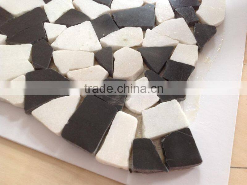 natural stone pebble stepping stone