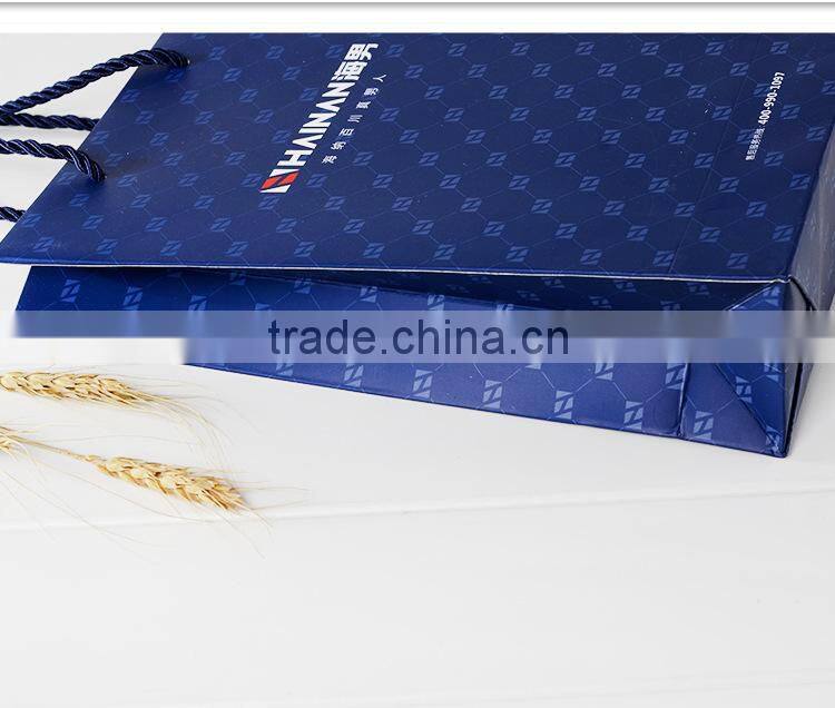 High quality Reusable shopping bags customized cheap craft paper bag