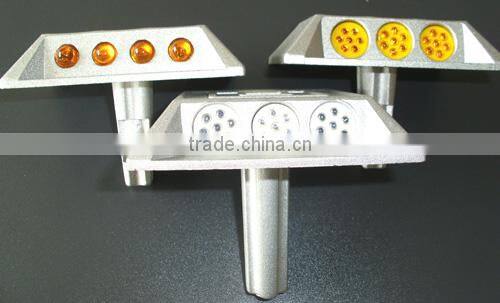 aluminum cat eye road stud/garden/outdoor aluminum road stud/cat eye reflective road stud