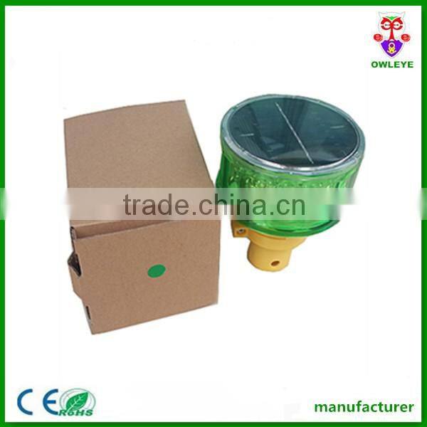 road construction warning flashing barrier light