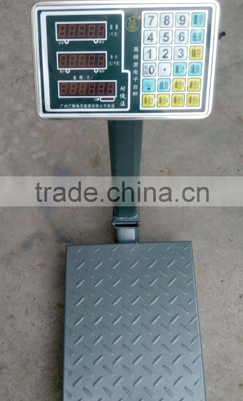 300kg wholesale electronic price computing bench weighing scale OED ODM