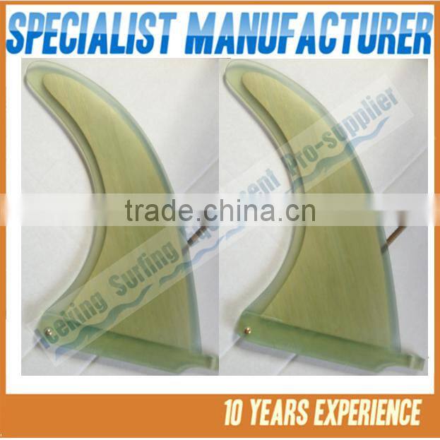 Cheap longboard fins surfboard fins/plastic fiberglass surfboard fins