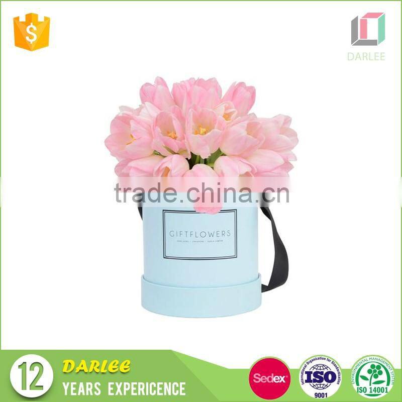 High Quality wholesale round cylinder luxury flower packaging box
