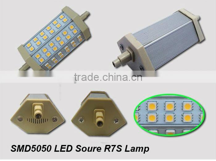 high quality smd 5050 10W r7s led light
