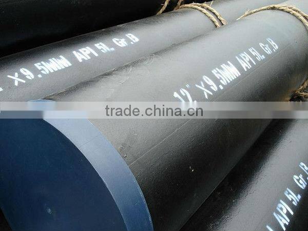 mild steel seamless pipes ASTM A106/ASTM A53 grb